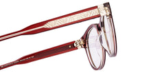 Load image into Gallery viewer, Red Round Full Rim Unisex Eyeglasses by Lenskart STUDIO-218081