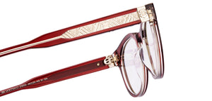 Red Round Full Rim Unisex Eyeglasses by Lenskart STUDIO-218081