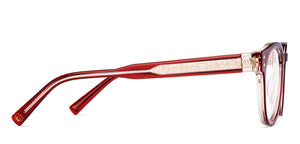 Red Round Full Rim Unisex Eyeglasses by Lenskart STUDIO-218081