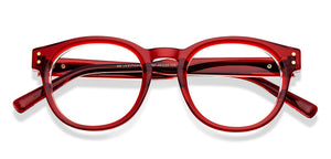 Red Round Full Rim Unisex Eyeglasses by Lenskart STUDIO-218081