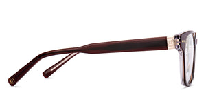 Maroon Wayfarer Full Rim Unisex Eyeglasses by Lenskart STUDIO-218083