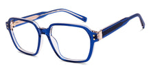Load image into Gallery viewer, Blue Geometric Full Rim Unisex Eyeglasses by Lenskart STUDIO-218084