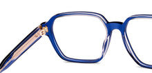Load image into Gallery viewer, Blue Geometric Full Rim Unisex Eyeglasses by Lenskart STUDIO-218084