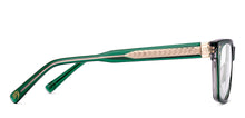 Load image into Gallery viewer, Green Rectangle Full Rim Unisex Eyeglasses by Lenskart STUDIO-218085