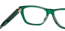 Load image into Gallery viewer, Green Rectangle Full Rim Unisex Eyeglasses by Lenskart STUDIO-218085