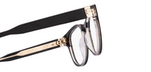 Load image into Gallery viewer, Black Wayfarer Full Rim Unisex Eyeglasses by Lenskart STUDIO-218086