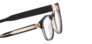 Black Wayfarer Full Rim Unisex Eyeglasses by Lenskart STUDIO-218086