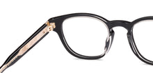 Load image into Gallery viewer, Black Wayfarer Full Rim Unisex Eyeglasses by Lenskart STUDIO-218086