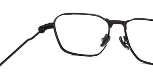 Black Geometric Full Rim Unisex Eyeglasses by Lenskart STUDIO-219822