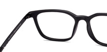 Load image into Gallery viewer, Black Rectangle Full Rim Unisex Eyeglasses by Lenskart STUDIO-219828