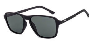 Black Wayfarer Full Rim Unisex Sunglasses by Lenskart STUDIO-221282