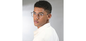 Blue Square Full Rim Unisex Eyeglasses by Vincent Chase-225123