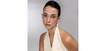 Load image into Gallery viewer, Blue Square Full Rim Unisex Eyeglasses by Vincent Chase-225123