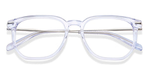 Blue Square Full Rim Unisex Eyeglasses by Vincent Chase-225123
