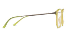 Load image into Gallery viewer, Golden Yellow Round Full Rim Unisex Eyeglasses by Lenskart Air-206033