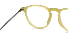 Load image into Gallery viewer, Golden Yellow Round Full Rim Unisex Eyeglasses by Lenskart Air-206033