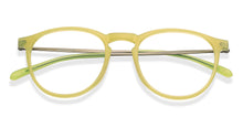 Load image into Gallery viewer, Golden Yellow Round Full Rim Unisex Eyeglasses by Lenskart Air-206033