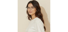 Load image into Gallery viewer, Grey Rectangle Full Rim Unisex Eyeglasses by Lenskart Air-228998