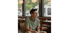 Load image into Gallery viewer, Grey Rectangle Full Rim Unisex Eyeglasses by Lenskart Air-228998