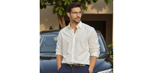 Grey Rectangle Full Rim Unisex Eyeglasses by Lenskart Air-228998