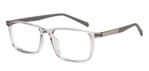 Grey Rectangle Full Rim Unisex Eyeglasses by Lenskart Air-228998