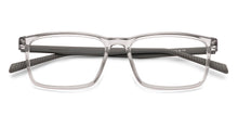 Load image into Gallery viewer, Grey Rectangle Full Rim Unisex Eyeglasses by Lenskart Air-228998