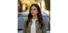 Load image into Gallery viewer, Pink Round Full Rim Women Eyeglasses by Vincent Chase-235223