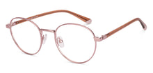 Load image into Gallery viewer, Pink Round Full Rim Women Eyeglasses by Vincent Chase-235223