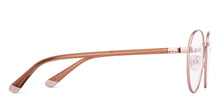 Load image into Gallery viewer, Pink Round Full Rim Women Eyeglasses by Vincent Chase-235223