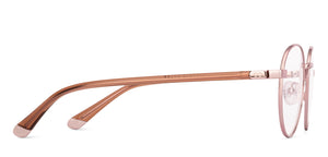 Pink Round Full Rim Women Eyeglasses by Vincent Chase-235223