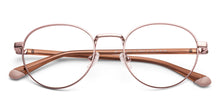Load image into Gallery viewer, Pink Round Full Rim Women Eyeglasses by Vincent Chase-235223