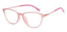 Load image into Gallery viewer, Rose Cat Eye Full Rim Kids Eyeglasses by Hooper-219813