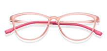 Load image into Gallery viewer, Rose Cat Eye Full Rim Kids Eyeglasses by Hooper-219813