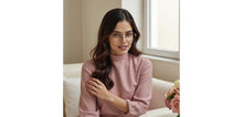 Load image into Gallery viewer, Rose Gold Round Full Rim Women Eyeglasses by Vincent Chase-235222