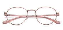 Load image into Gallery viewer, Rose Gold Round Full Rim Women Eyeglasses by Vincent Chase-235222