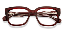Load image into Gallery viewer, Maroon Wayfarer Full Rim Unisex Eyeglasses by John Jacobs-216846