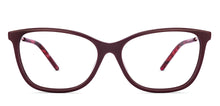 Load image into Gallery viewer, Maroon Cat Eye Full Rim Women Eyeglasses by John Jacobs-225383