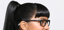 Load image into Gallery viewer, Black Rectangle Full Rim Kids Eyeglasses by Hooper-217508