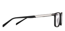 Load image into Gallery viewer, Black Rectangle Full Rim Unisex Eyeglasses by Lenskart Air-228997