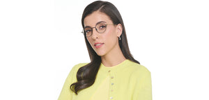 Black Round Full Rim Unisex Eyeglasses by John Jacobs-224499
