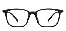 Load image into Gallery viewer, Matte Black Square Full Rim Unisex Eyeglasses by Lenskart Air-225311