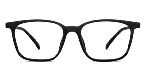 Matte Black Square Full Rim Unisex Eyeglasses by Lenskart Air-225311