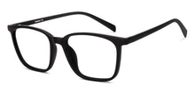 Load image into Gallery viewer, Matte Black Square Full Rim Unisex Eyeglasses by Lenskart Air-225311