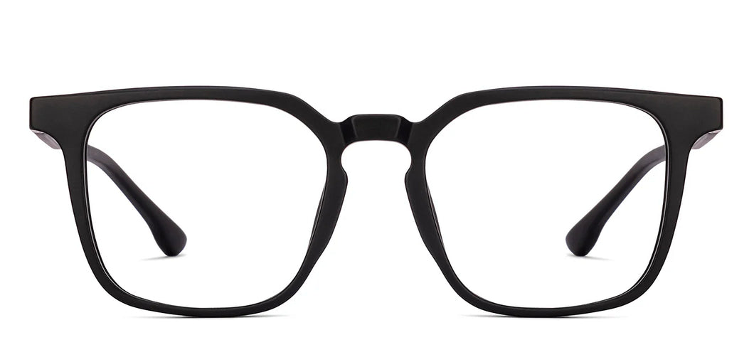 Black Square Full Rim Unisex Eyeglasses by Lenskart Air-222564