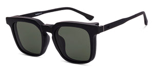 Black Square Full Rim Unisex Eyeglasses by Lenskart Air-222564