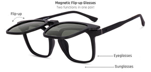 Black Square Full Rim Unisex Eyeglasses by Lenskart Air-222564