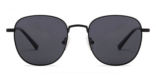 Black Round Full Rim Unisex Sunglasses by Vincent Chase Polarized-138423