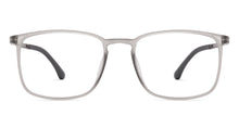 Load image into Gallery viewer, Matte Grey Rectangle Full Rim Unisex Eyeglasses by Lenskart Air-219359