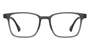 Matte Grey Rectangle Full Rim Unisex Eyeglasses by Lenskart Air-222522