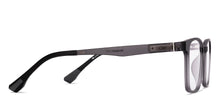 Load image into Gallery viewer, Matte Grey Rectangle Full Rim Unisex Eyeglasses by Lenskart Air-222522